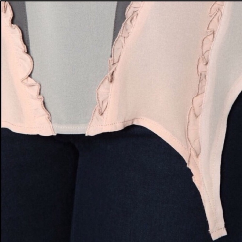 ASOS Ruffle Hem Dip Side Cami - Picture 3 of 6